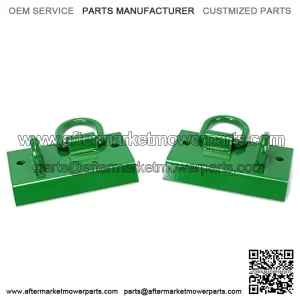 Tractor Bucket Hook Grab Hooks Compatible with John Deere Compact Tractor 1025R 2032R 3320 2520 Tractor Bucket Hooks D Rings Bolt on Heavy Duty