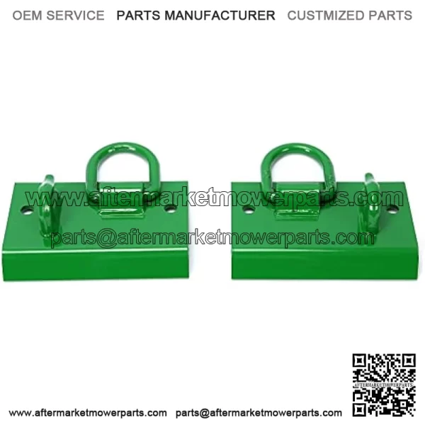 Tractor Bucket Hook Grab Hooks Compatible with John Deere Compact Tractor 1025R 2032R 3320 2520 Tractor Bucket Hooks D Rings Bolt on Heavy Duty - Image 3