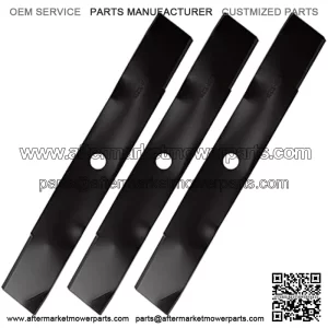 M128485 Mower Blade TCU15881 for John Deere 60" Deck 737 757 777 797 1023E 1025R 1550 1570 3120 M131958 High Lift 3 Pack