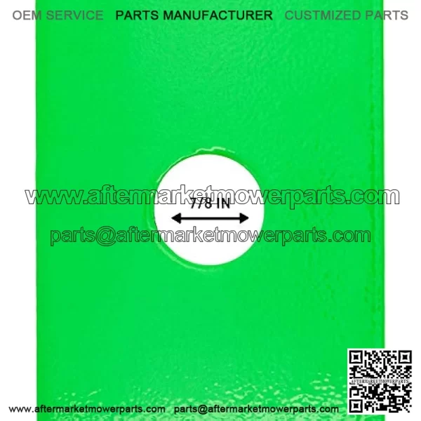 Lawn Mower Blade for John Deere 60 inch Deck 1025R 1026R 1550 TCU15881 M128485 M131958 (High-Lift) 9 Pack - Image 4