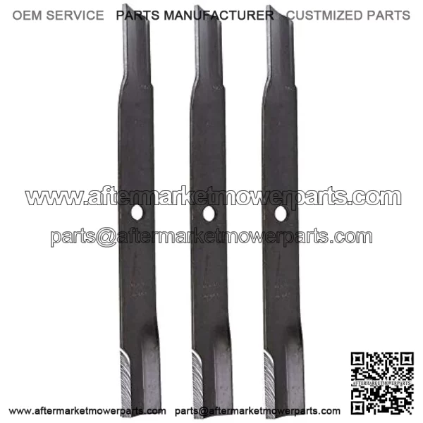 OEM High Lift Blade 3 Pack John Deere 72 172 272 F 910 911 915 925 2520 2720 3120 3203 3320 3520 3720 4005 M141786