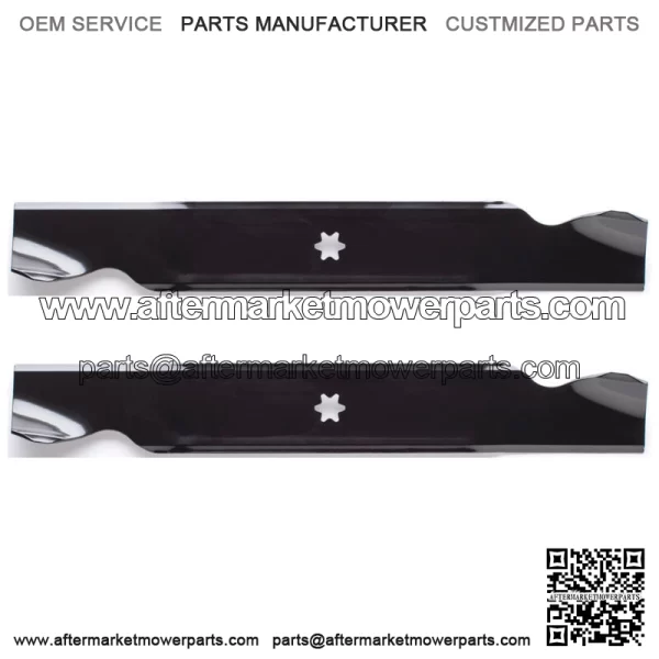 2PK 198-153 High Lift Blades for 42" Troy-Bilt 742-0616A, 942-0616A