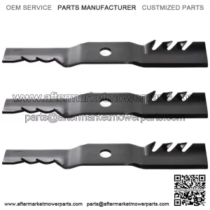 3PK 596-351 G5 Gator Blades for 54" Cub Cadet 742-04416, 942-04416