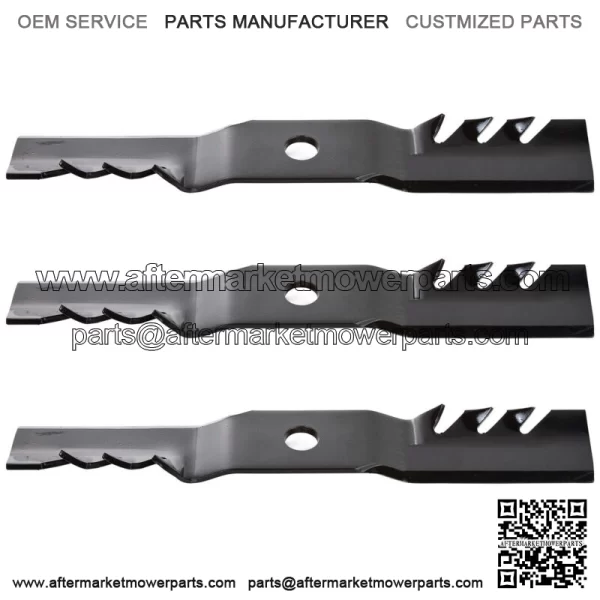3PK 596-351 G5 Gator Blades for 54" Cub Cadet 742-04416, 942-04416