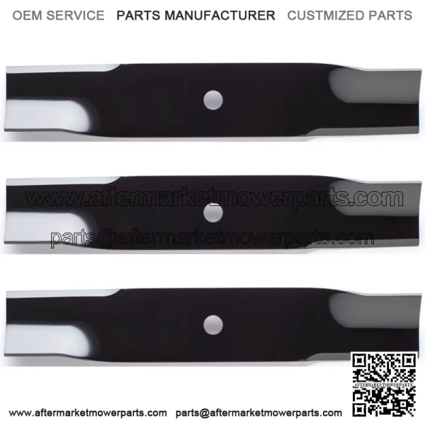 3PK 92-139 High Lift Blades for 48" Cub Cadet 742-04417, 942-04417
