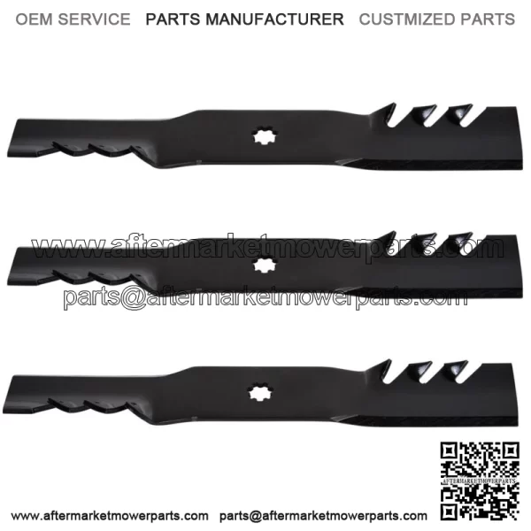 3PK 592-617 G5 Gator Blades for 54" John Deere E180