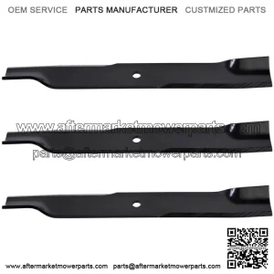 3PK 92-141 Replacement Blades for 48" Dixie Chopper Zee 1, 300819, 301068
