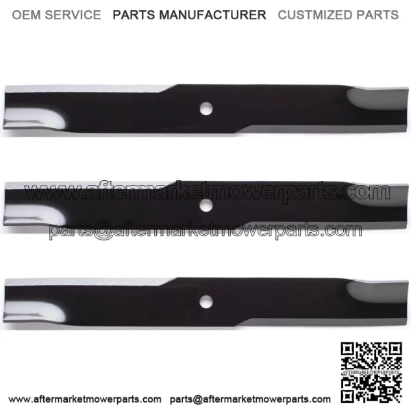 3PK 91-509 Heavy Duty Blades for 60" Hustler Super Z, XR-7, Z