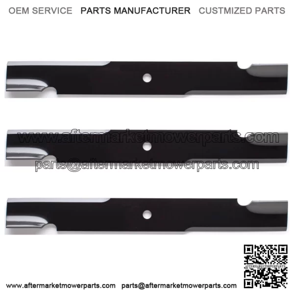 3PK 91-626 Replacement Blades for 61" Ferris 20842, 5020842, 5101755