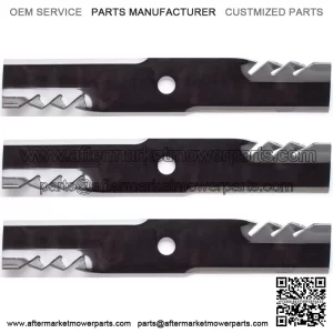 3PK 596-322 Gator Blades for Exmark 52" Radius E-Series RAE708GEM52300