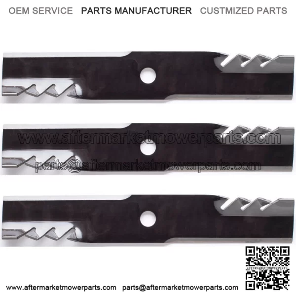 3PK 596-322 Gator Blades for Exmark 52" Radius E-Series RAE708GEM52300