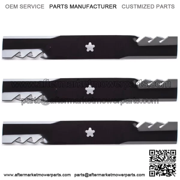 3PK 95-605 Gator G3 Bladess for 54" Husqvarna YTH24V54