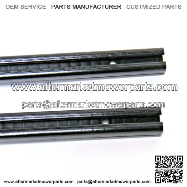 2 OEM Sliders Slide Rails Wear Strips 137" Track & Shorter 2604-257