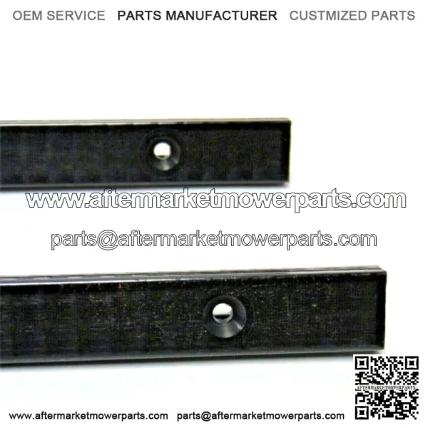 2 OEM Sliders Slide Rails Wear Strips 137" Track & Shorter 2604-257 - Image 2