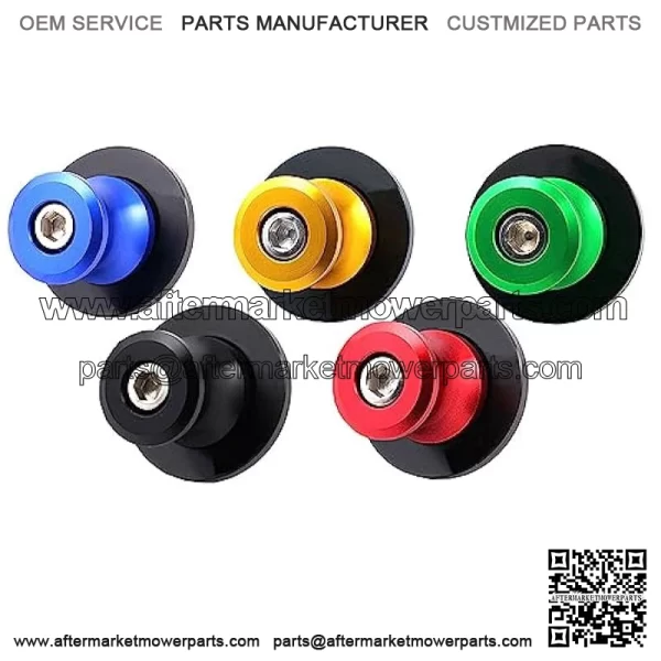 M10 x 1.25 Swingarm Spools Slider Universal for Y.amaha FZR 1000/600R/400 Kawasaki Z750 /Z750S/ Z750R /ER-6F /ER-6N /Versys 1000 Duke 125/200/390 RC 125/200/390Gold - Image 3