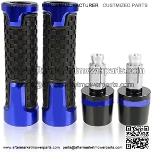 7/8 Motorcycle Grips Handlebars Hand Grips 7/8" 22mm Motorcycle Anti-Skid Handles Grips Grips Handlebar Cap for Yamaha FZR400 1988 1989 1990 2001 2009 2015 2019 FZR 400 Motorcycle Grips