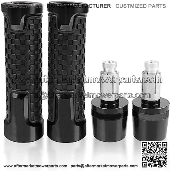 7/8" 22mm for Y&AMAHA FZR400 1988 1989 1990 2001 2009 2015 2019 FZR 400 Motorcycle Anti-Skid Handles Grips Grips Handlebar Cap