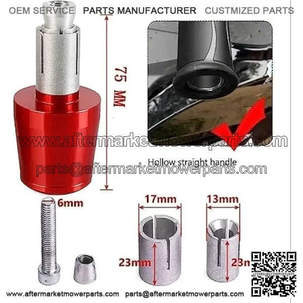 7/8" 22mm for Y&AMAHA FZR400 1988 1989 1990 2001 2009 2015 2019 FZR 400 Motorcycle Anti-Skid Handles Grips Grips Handlebar Cap - Image 2