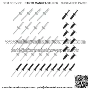 Complete Body Rivet Kit For EZGO TXT 1994-up Golf Cart Gas and Electric 42PCS