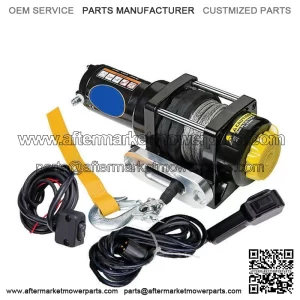 LT4000SR 12V ATV/UTV Winch 4000 LB Capacity With 50' Synthetic Rope