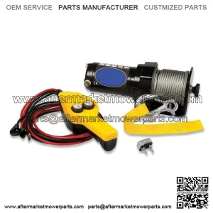 ATV/UTV Utility Winch 2,000 LB Capacity With 49' Steel Cable