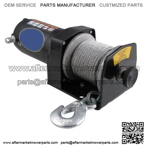 ATV/UTV Utility Winch 2,000 LB Capacity With 49' Steel Cable - Image 2
