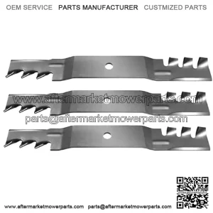 3 Mulching Blades For 50" Cut  MX5050 SS5000 Timecutter Z-Mower 5000 Series
