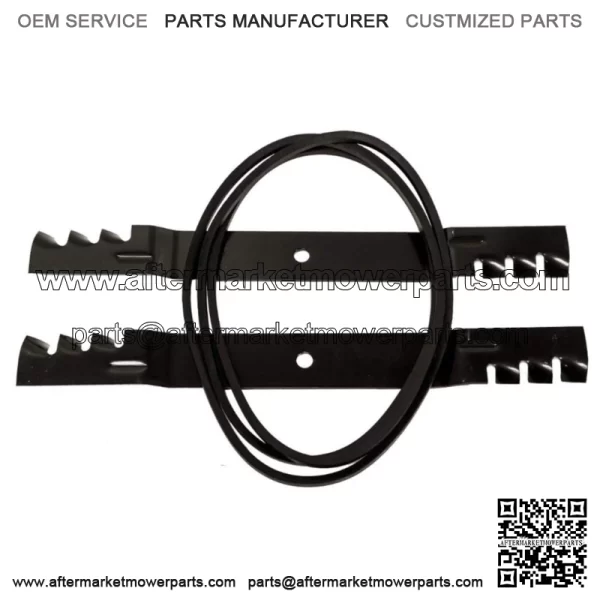 Mulching Blades Deck Belt Kit for  42" Timecutter SS4200 SS4235 SS4260 119-8
