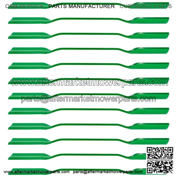 502320 60" Deck Standard Blades for King Kutter RFM-60 RFM60 5' FM Finish Mowers - Image 4