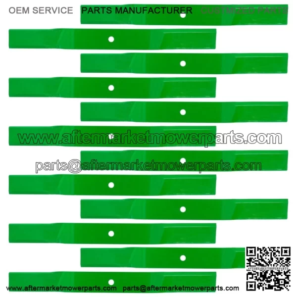 502320 60" Deck Standard Blades for King Kutter RFM-60 RFM60 5' FM Finish Mowers - Image 5