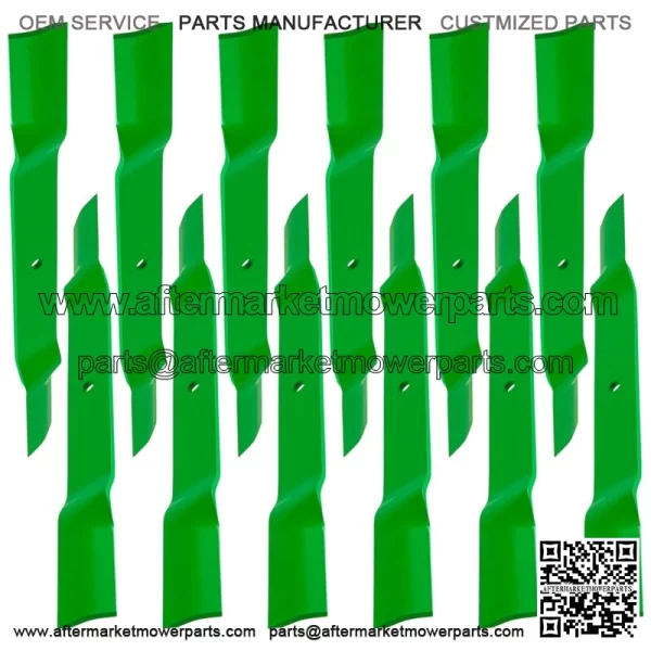 72" Deck Blades for King Kutter RFM-72 RSFM-72 RFM72 RSFM72 Finish Mower - Image 3