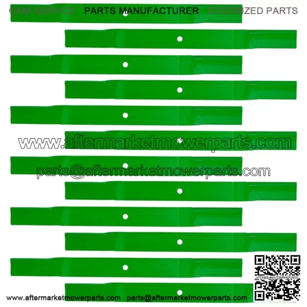 72" Deck Blades for King Kutter RFM-72 RSFM-72 RFM72 RSFM72 Finish Mower - Image 5