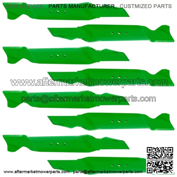 490-110-M112 490110M112 7420499 9420499 42" Deck High Lift Blades for MTD White