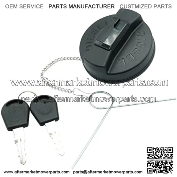 Fuel Filler Cap Replace AL113087, 1403-3401,82011472 Fit for for John Deere 3320 3520 3720 4320 4520 4720 110 3200 + - Image 2