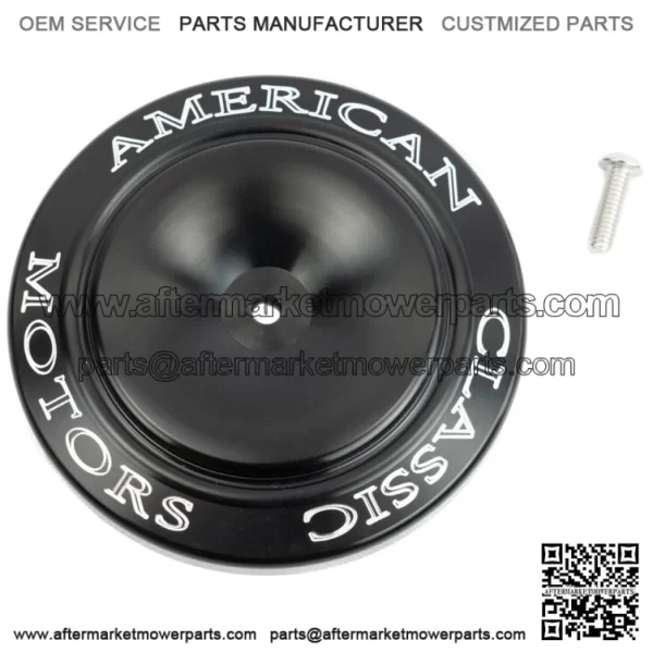 ACM Black Machined Billet Sucker Air Intake Filter Cleaner Accent Cover Harley (For: Harley-Davidson)