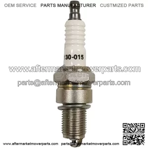 New Spark Plug 130-015 Compatible with/Replacement for John Deere Tri-Plex Greens Mowers, Gator 6x4, Yamaha MX250, MX300, MX360, MX400 94702-00819-00, M802138, M805853
