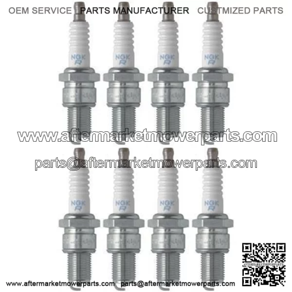 Set of 8 NGK Standard Spark Plugs for Arctic Cat ZR 2002-1998 Engine 600cc