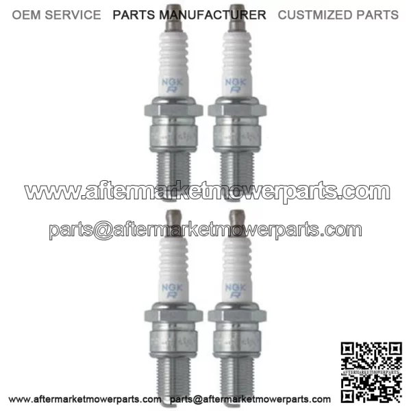 Set of 4 NGK Standard Spark Plugs for ski-Doo SUMMIT 1999-1995 Engine 670cc