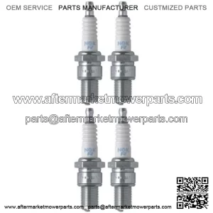 Set of 4 Standard Spark Plugs for ski-Doo MXZ RENEGADE 600 HO SDI 2008 600cc