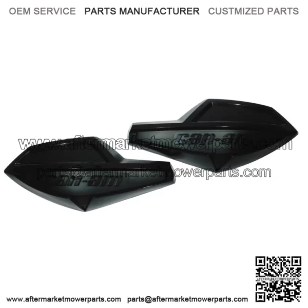 2013-2023 Can-Am Renegade Outlander OEM L/R Black Hand Guard Shells 715001706
