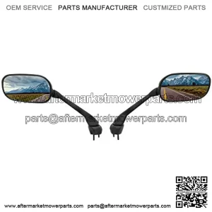 Replacement Side Mirrors for Yamaha 2006 2007 2008 2009 2010 2012 2013 2014 FZ1 2015 FZS1 FZS10 Black Rear View Mirror Assembly