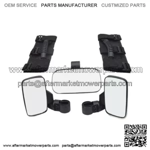 Roll Bar Rear Side Center View Mirror For Textron Stampede 900 Kymco UXV ZFORCE For: More than one vehicle