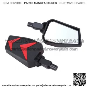 UTV Adjustable Rear View Mirrors 1.75" Bar For Polaris RZR Ranger 800 900 1000 For: More than one vehicle
