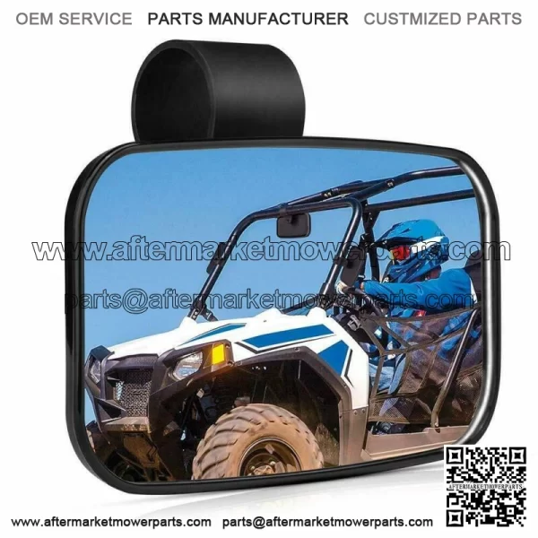 UTV Rear View Mirrors Set 1.75"-2" Bar for CFMOTO ZFORCE 500 600 800 950 1000 For: More than one vehicle - Image 2