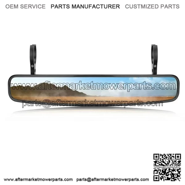 UTV Rear Center Mirror w/1.75"/2" Roll Bar For Polaris RZR 900 Can Am Maverick For: More than one vehicle