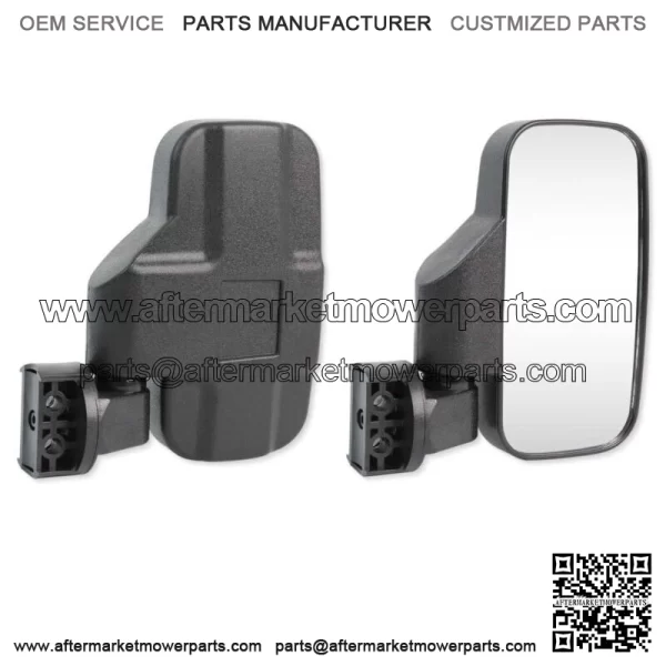 UTV 1.75" -2" Roll Bar Rearview Side Mirrors For Kawasaki Teryx KRX 1000 750 800 For: More than one vehicle - Image 2