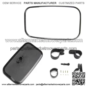UTV Rear Side View Mirror 1.5" 1.75" 2" Clamp For Polaris YAMAHA HONDA Can-Am For: More than one vehicle