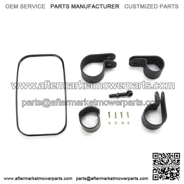 UTV Rear Side View Mirror 1.5" 1.75" 2" Clamp For Polaris YAMAHA HONDA Can-Am For: More than one vehicle - Image 2