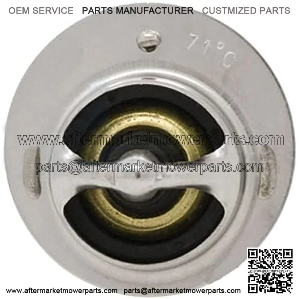 Thermostat - 160?? F fits John Deere 4500 870 4200 7700 4475 990 4610 570 8500 790 670 3520 3215 3033R 4710 5575 4300 770 2520 3720 4105 4600 970 4400 3320 7775 6675 1070 3120 4700 575 fits Mustang - Image 3
