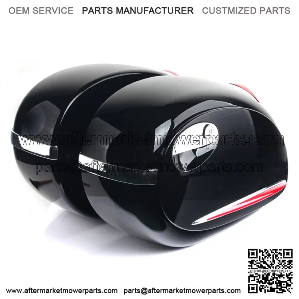 Hard Plastic Motorcycle Side Box For Harley Davidson - Image 3
